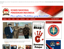 Tablet Screenshot of komnaspendidikan.com